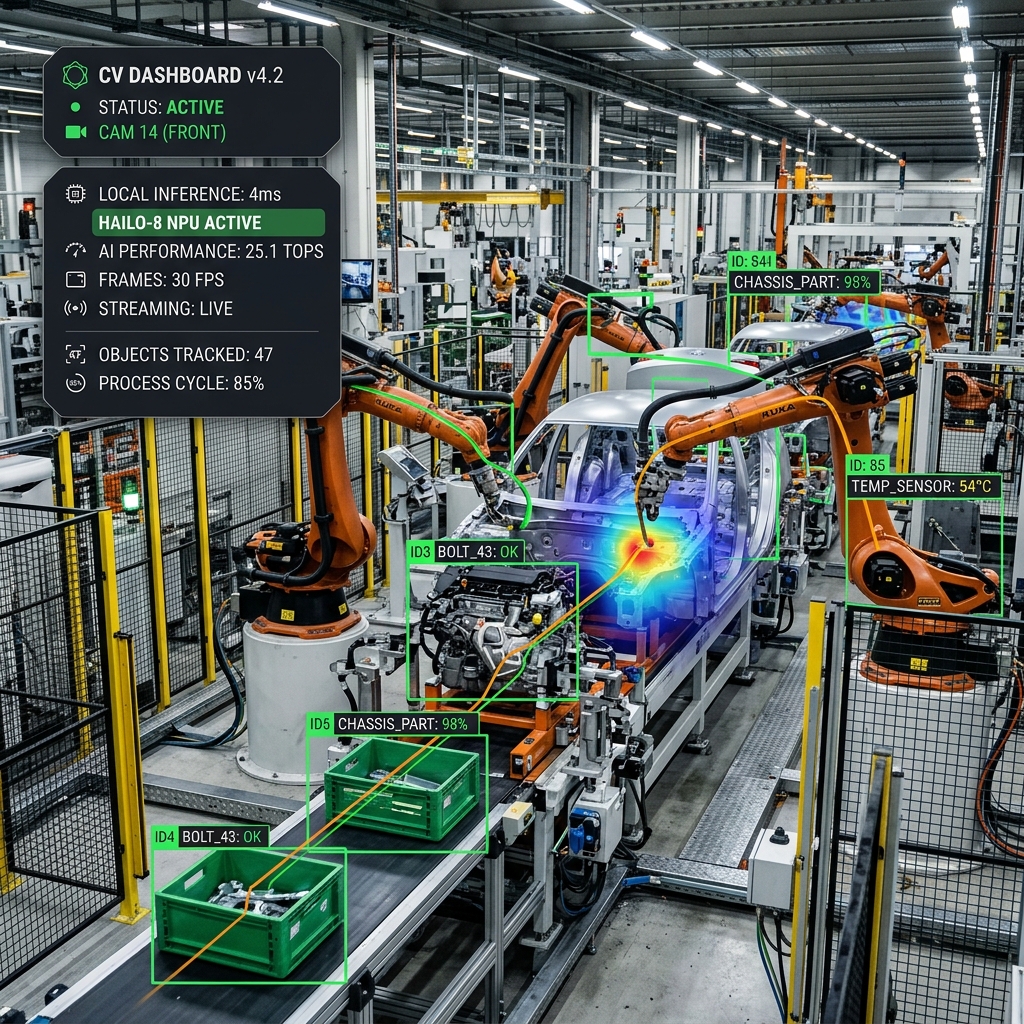 Edge AI Factory Automation UI